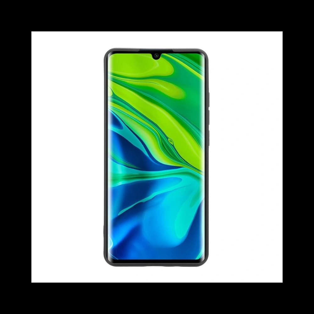 Case Crong Farbcover Xiaomi Mi Note 10/Pro (schwarz) - 5