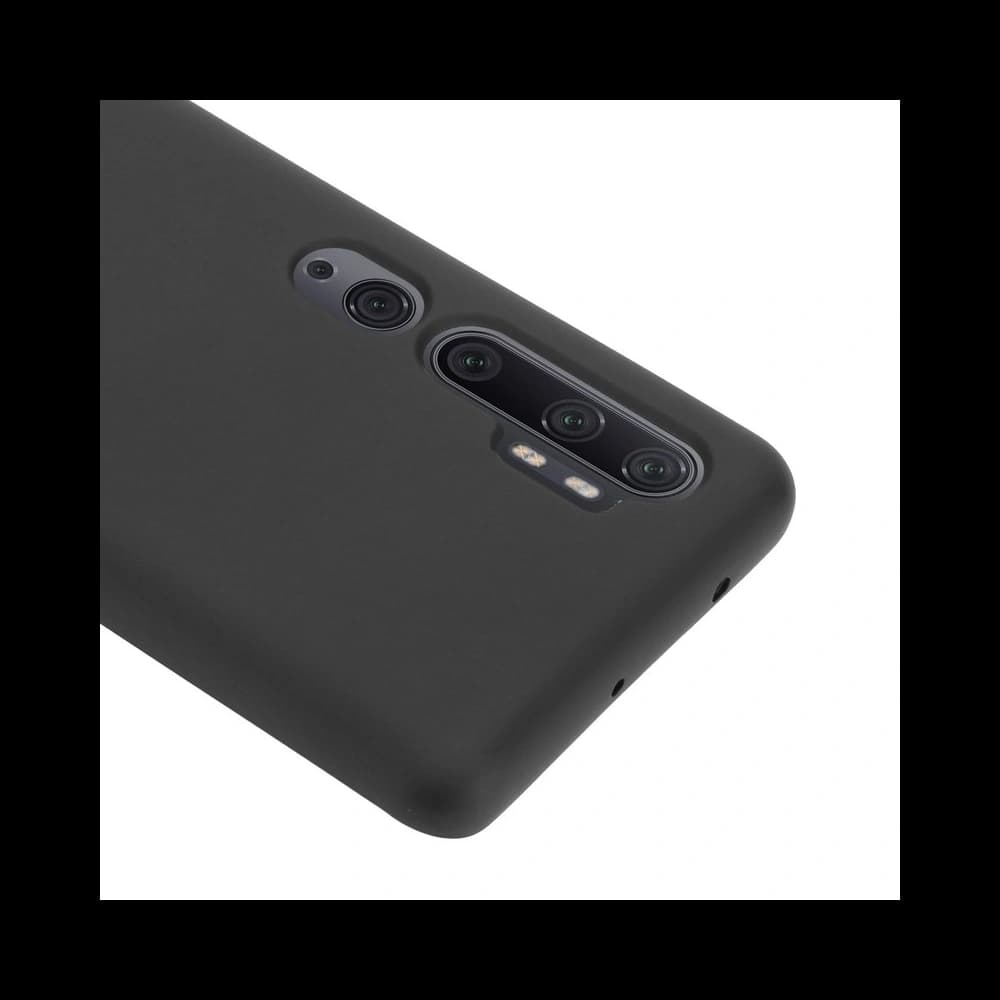 Case Crong Farbcover Xiaomi Mi Note 10/Pro (schwarz) - 8