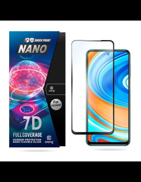 Crong 7D Nano Flexible Glass Xiaomi Redmi Note 9 Pro
