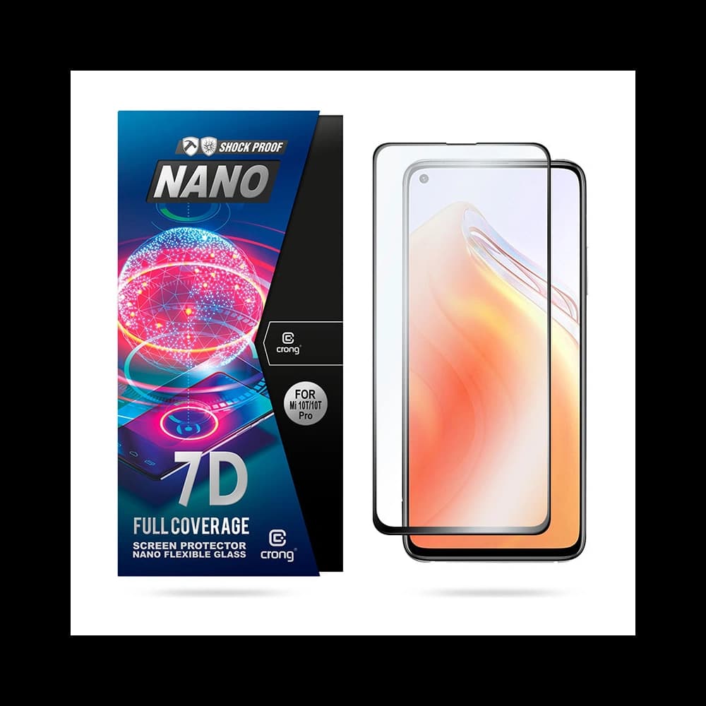 Crong 7D Nano Flexible Glass Xiaomi Mi 10T/Pro