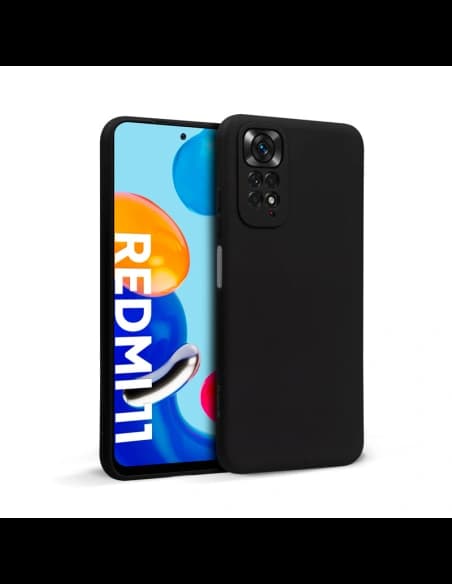 Etui Crong színes borító Xiaomi Redmi Note 11/11S (fekete)