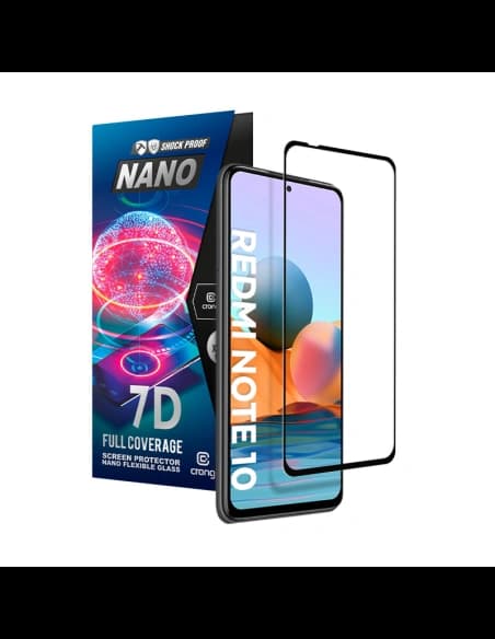 Hybridní sklo Crong 7D Nano Flexible Glass Xiaomi Redmi Note 10 5G