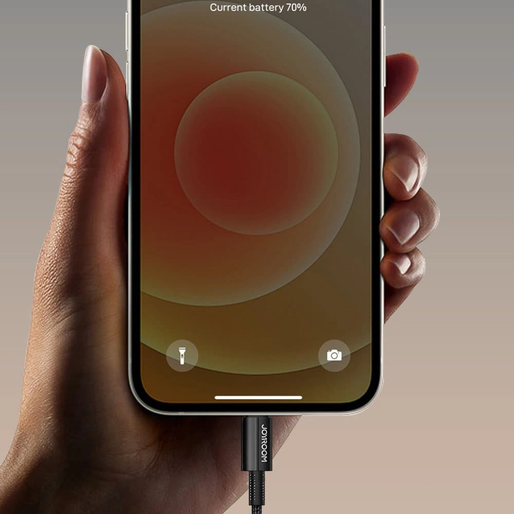 Kabel Joyroom 4w1 USB-C/USB-A - USB-C/Lithtning Quick Charge Power Delivery 3 A 60 W 1,8 m schwarz (S-1830G3) - 9