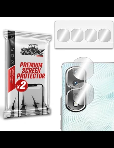 Glas für die Kamera GrizzGlass HybridGlass Kamera für Honor 80 Pro Flat