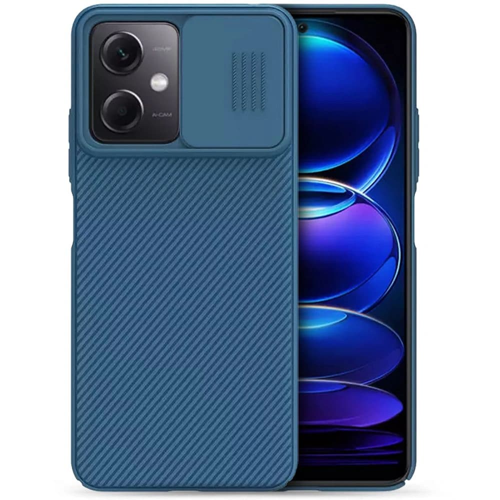 Etui Nillkin Camshield Xiaomi Redmi Note 12/POCO X5 5G Kék