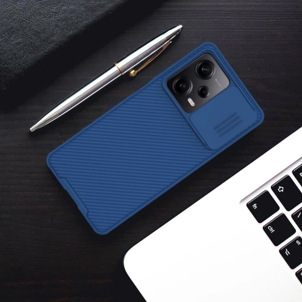 Etui Nillkin Camshield Xiaomi Redmi Note 12/POCO X5 5G Kék - 9