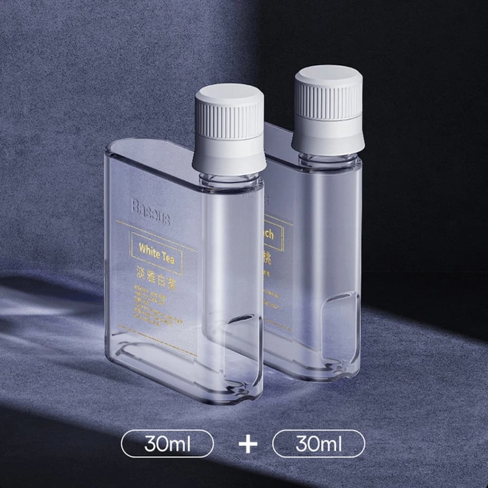 Odorizant auto Baseus negru (ceai alb / piersică suculentă) + cablu USB-C 1m - 18