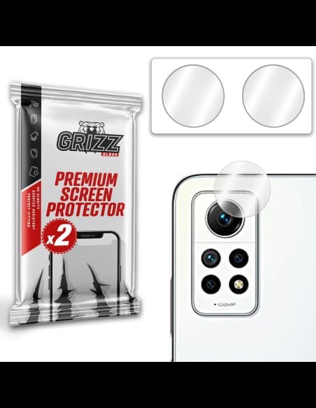 GrizzGlass HybridGlass Geam de cameră pentru Xiaomi Redmi Note 12 Pro 4G