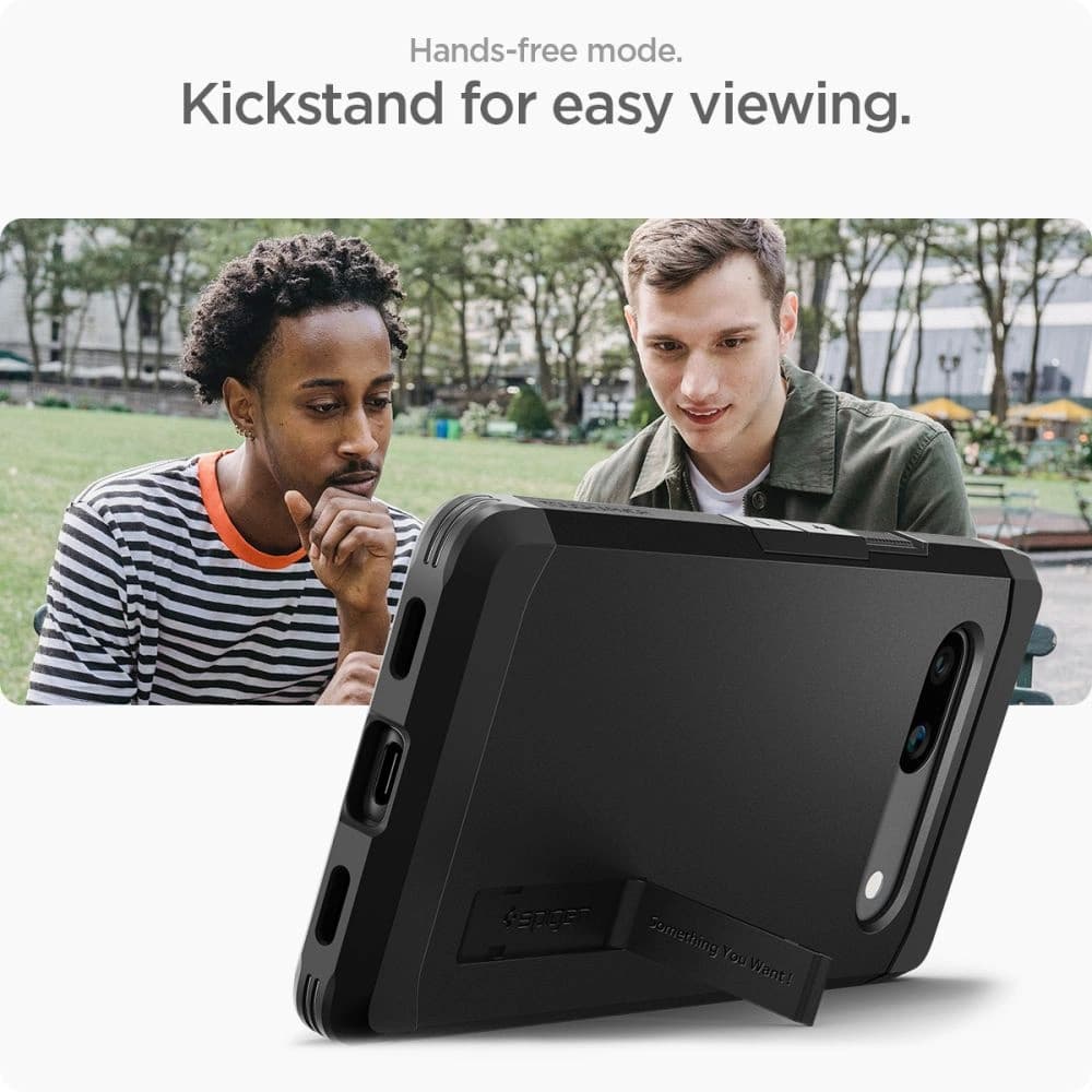 Etui Spigen Tough Armor Google Pixel 7a Fekete - 14