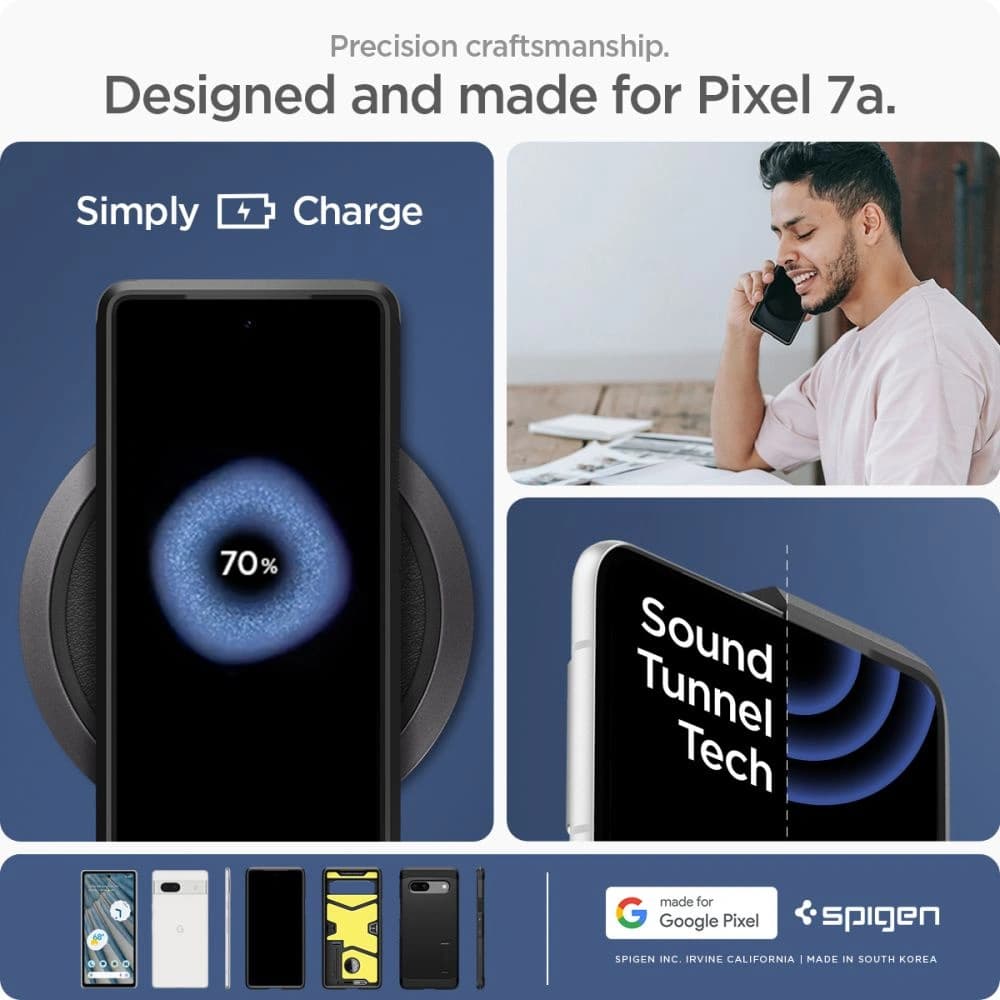 Etui Spigen Tough Armor Google Pixel 7a Fekete - 16