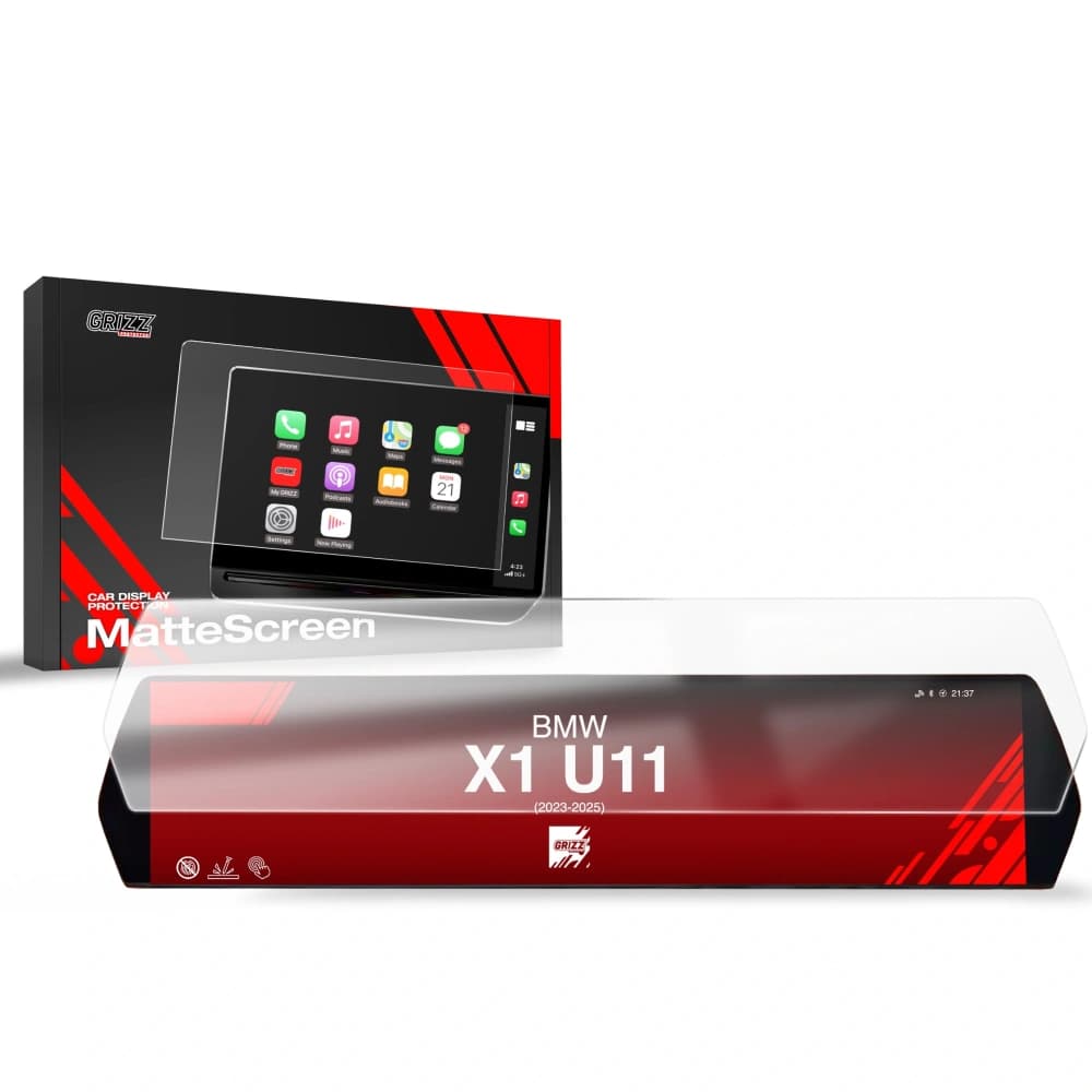 Matte GrizzGlass CarDisplay Protection BMW X1 U11 2023-2025