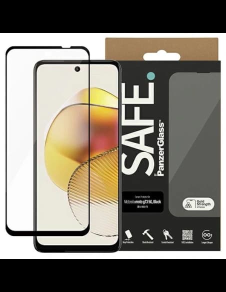 SAFE by PanzerGlass Motorola Moto G73 5G Screen Protection Ultra-Wide Fit black