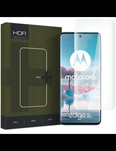 Hofi Sticlă temperată cu adeziv UV UV Glass Pro+ Motorola Edge 40 Neo Clear