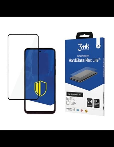Gehärtetes Glas 3MK HardGlass Max Lite Xiaomi Redmi Note 12 4G schwarz/black