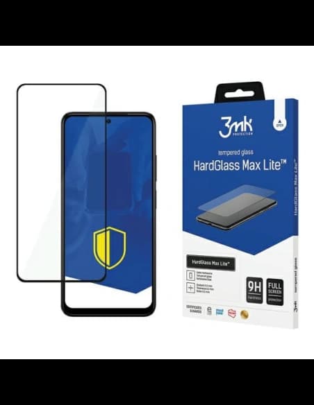 Gehärtetes Glas 3MK HardGlass Max Lite Xiaomi Redmi Note 12s schwarz/black