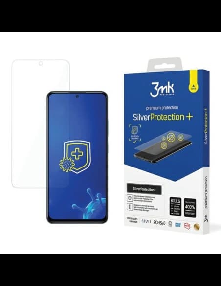 3MK Xiaomi Folie de protecție antimicrobiană SilverProtect+ Redmi Note 12 Pro 4G