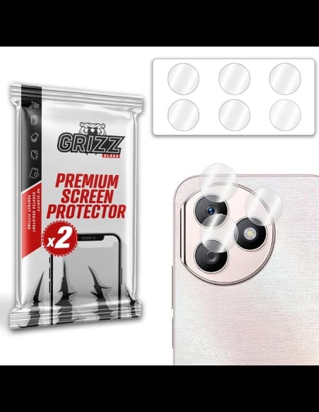 GrizzGlass HybridGlass Camera Honor X50i Plus