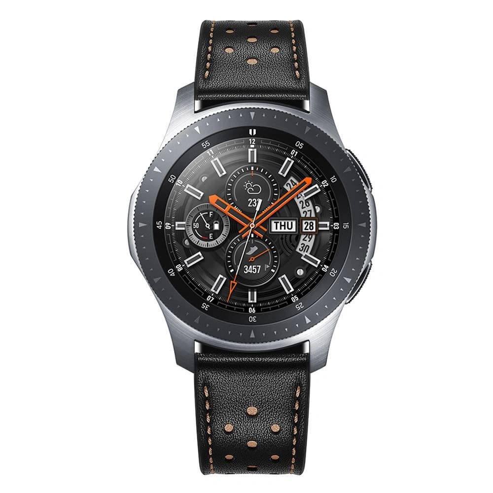 Tech-Protect Samsung Curea din piele Galaxy Watch 42mm negru - 2