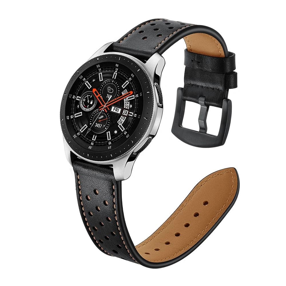Tech-Protect Samsung Curea din piele Galaxy Watch 42mm negru - 3