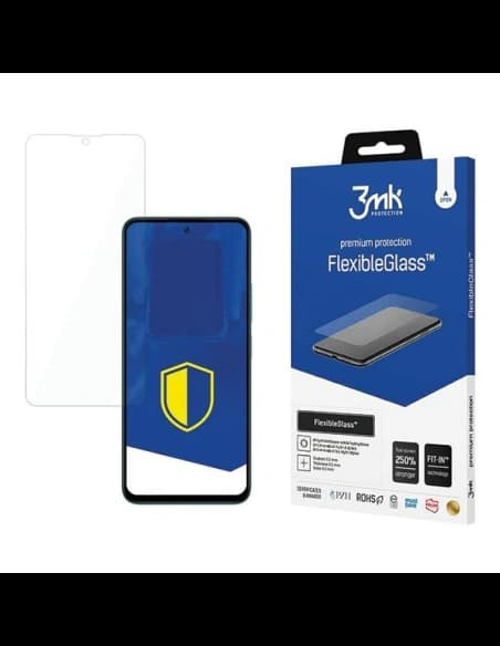 Hybriertes Glas 3MK FlexibleGlass Poco M6 Pro 5G