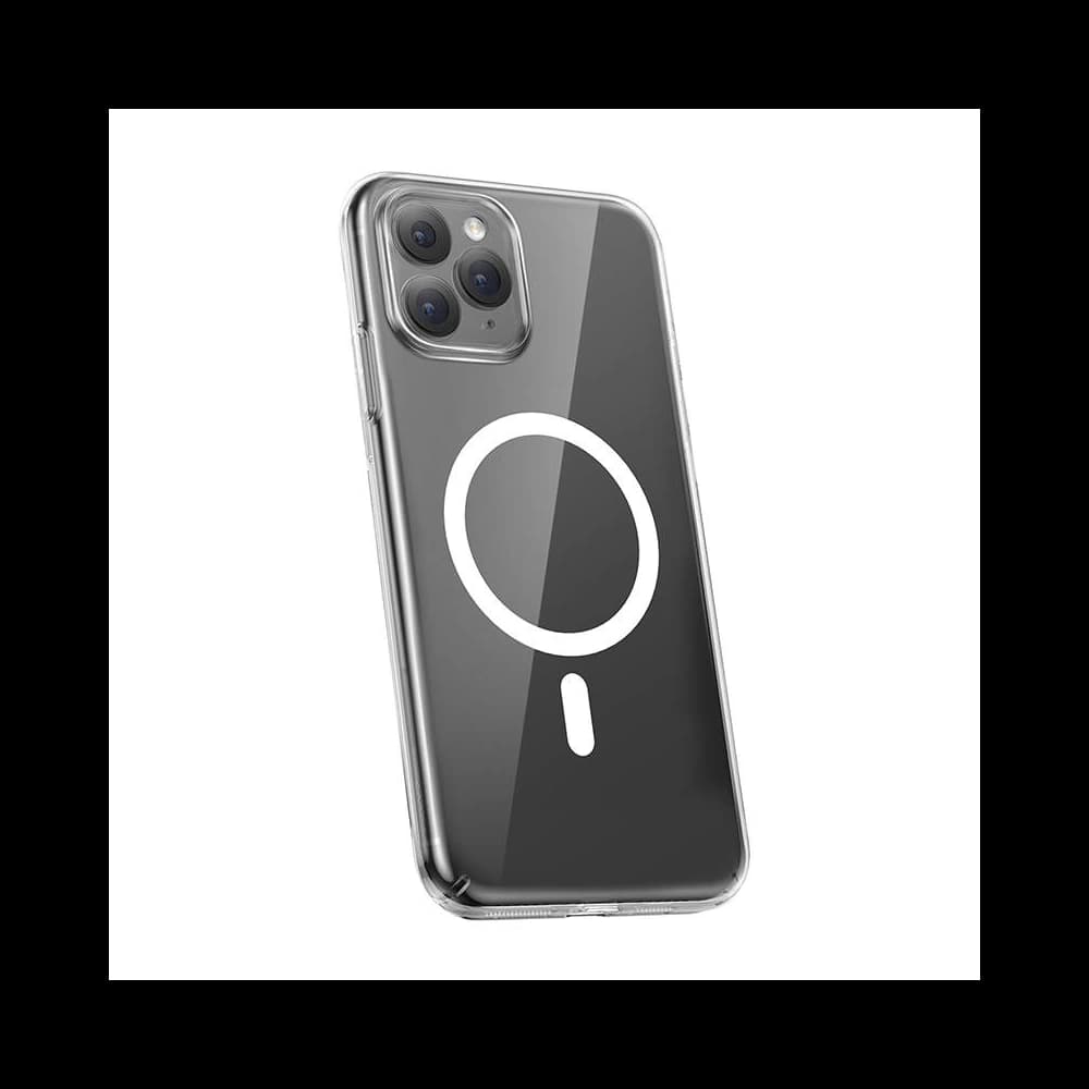 Baseus Apple Carcasă Magnetic Crystal Clear iPhone 11 Pro (transparent) + sticlă temperată + kit de curățare - 4