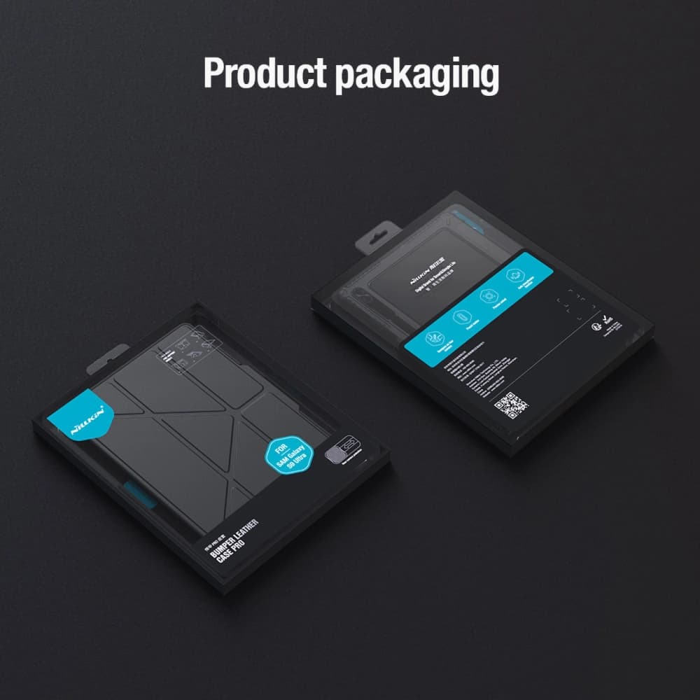 Case Nillkin Bumper Leather Case Pro Samsung Galaxy Tab S9 Ultra / S10 Ultra schwarz - 23