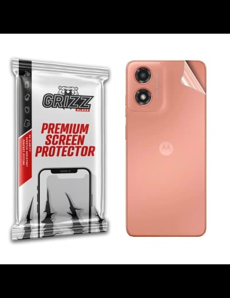 Fólia hátlapra GrizzGlass SatinSkin Motorola Moto G04s-hez