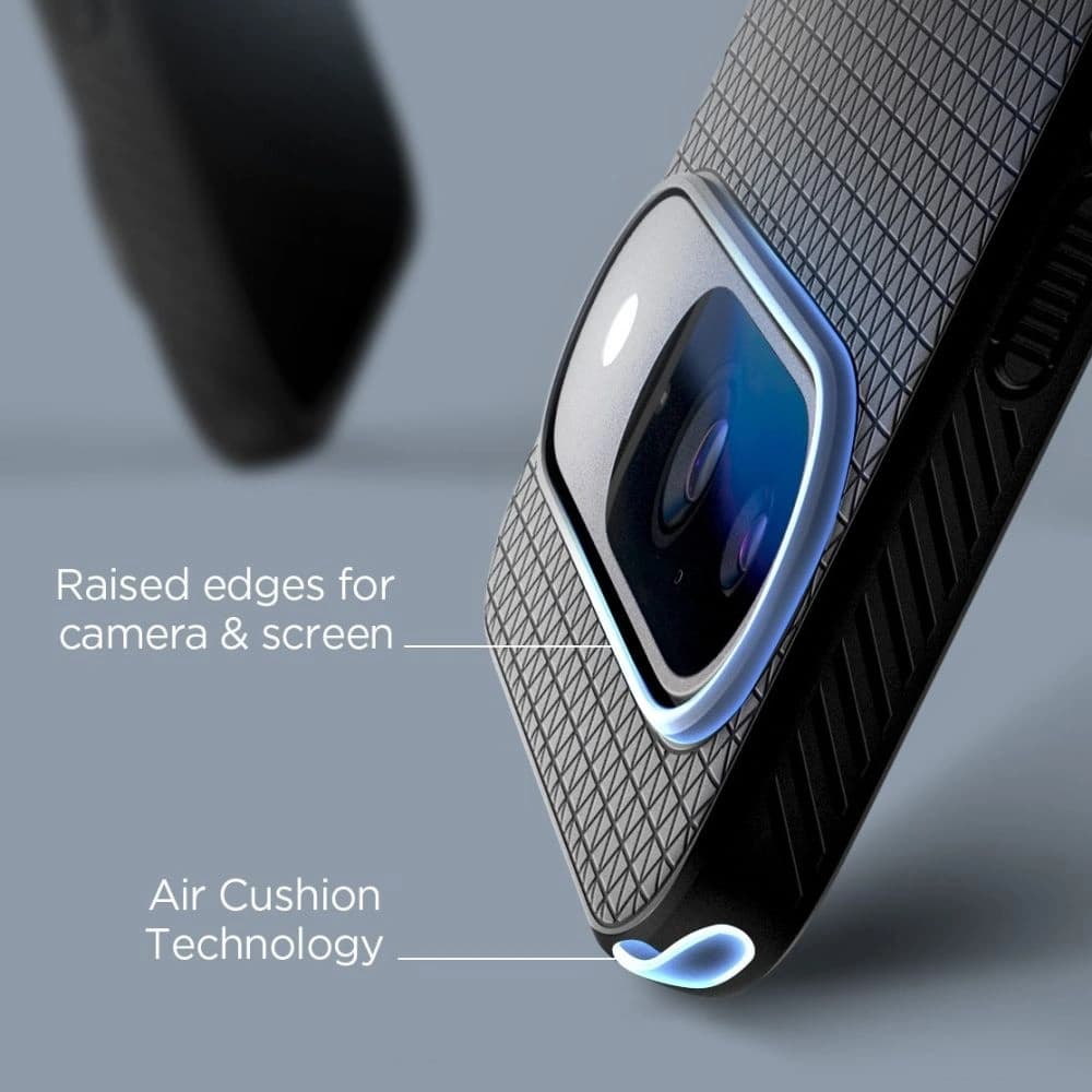 Etui Spigen Liquid Air Google Pixel 9 / 9 Pro Matná černá - 11