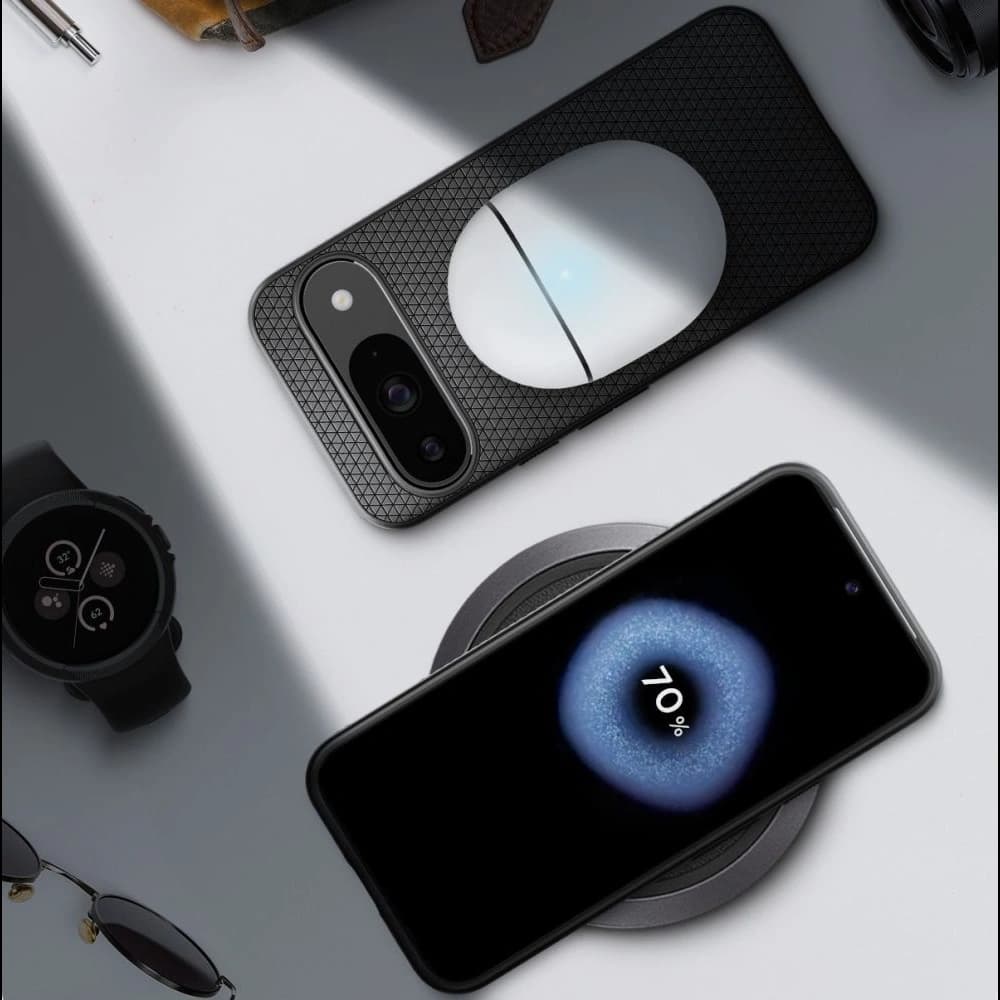 Etui Spigen Liquid Air Google Pixel 9 / 9 Pro Matná černá - 13