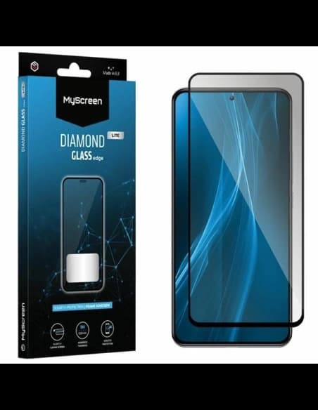 Gehärtetes Glas MyScreen Diamond Glass Edge Full Glue Xiaomi Redmi Note 12s schwarz