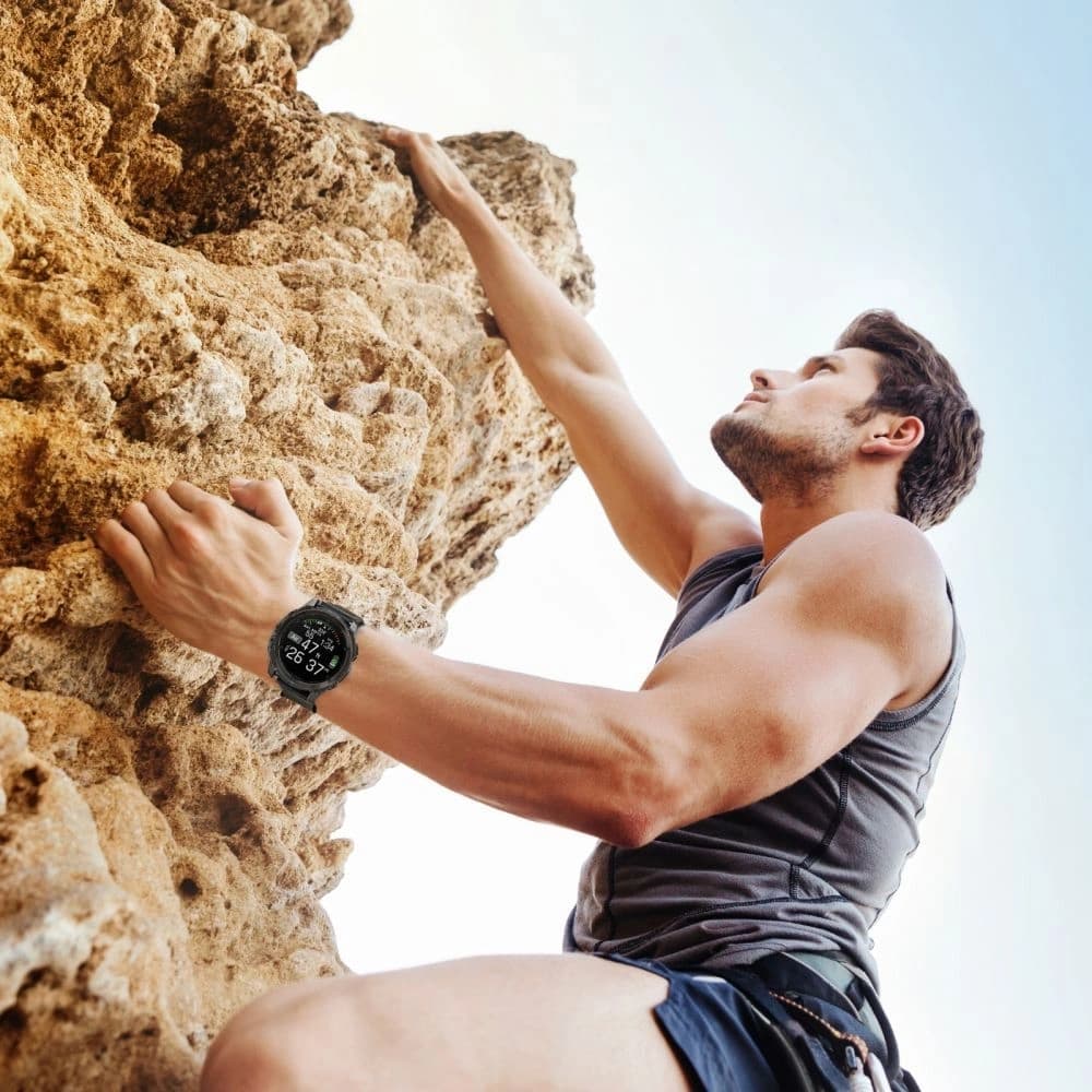 Tech-Protect Nylon Pro Garmin Fenix 5 / 6 / 6 Pro / 7 / 8 47mm / E Schwarz - 5