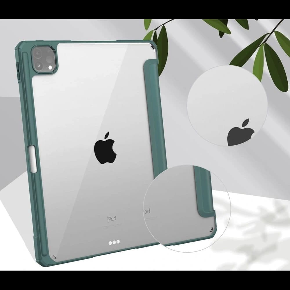 Etui Bizon Case Tab Clear Matt do Apple iPad Pro 11 2022/2021/2020/2018 tmavě zelené - 7