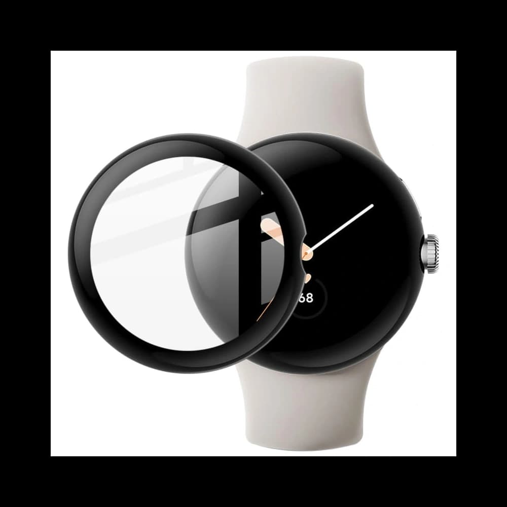 Bizon Glass Edge Google Pixel Watch black - 4