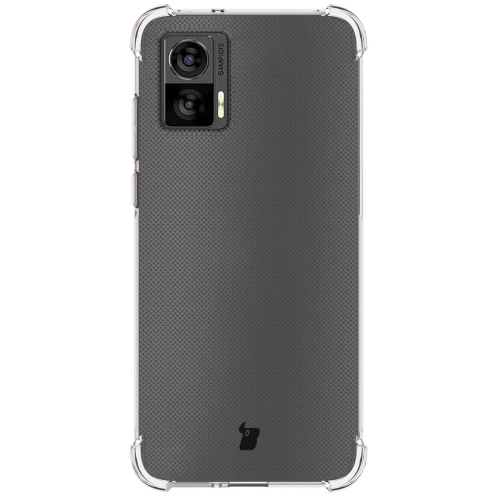 Bizon Case Clear Pack tok + 2x kijelzőfólia + lencsevédő Motorola Moto Edge 30 Neo átlátszó - 2