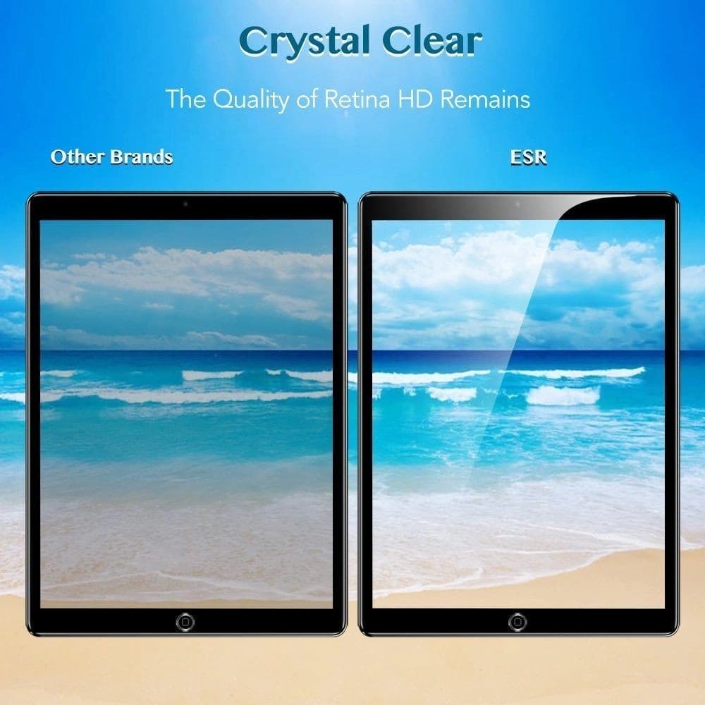 Sklo ESR tvrzené sklo Apple iPad Air 9.7 2013/2014 (1. a 2. generace)/iPad Pro 9.7 2016 - 9