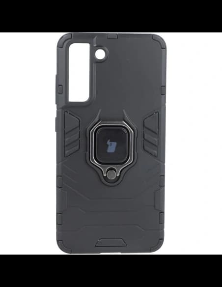 Bizon Case Armor Gyűrű Samsung Galaxy S21 FE fekete