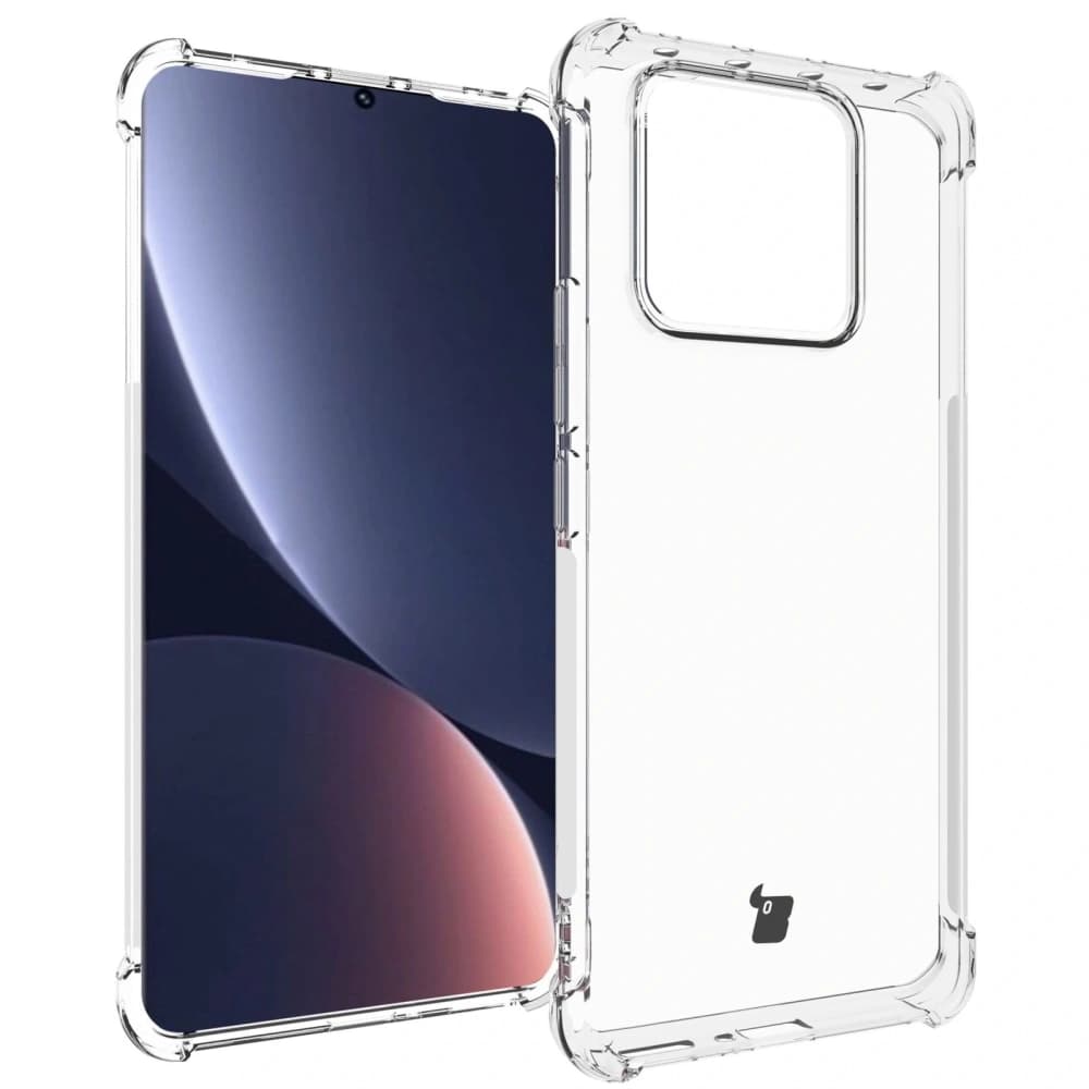 Etui + 2x folie + objektiv Bizon Case Clear Pack pro Xiaomi 13 Pro průhledné - 3