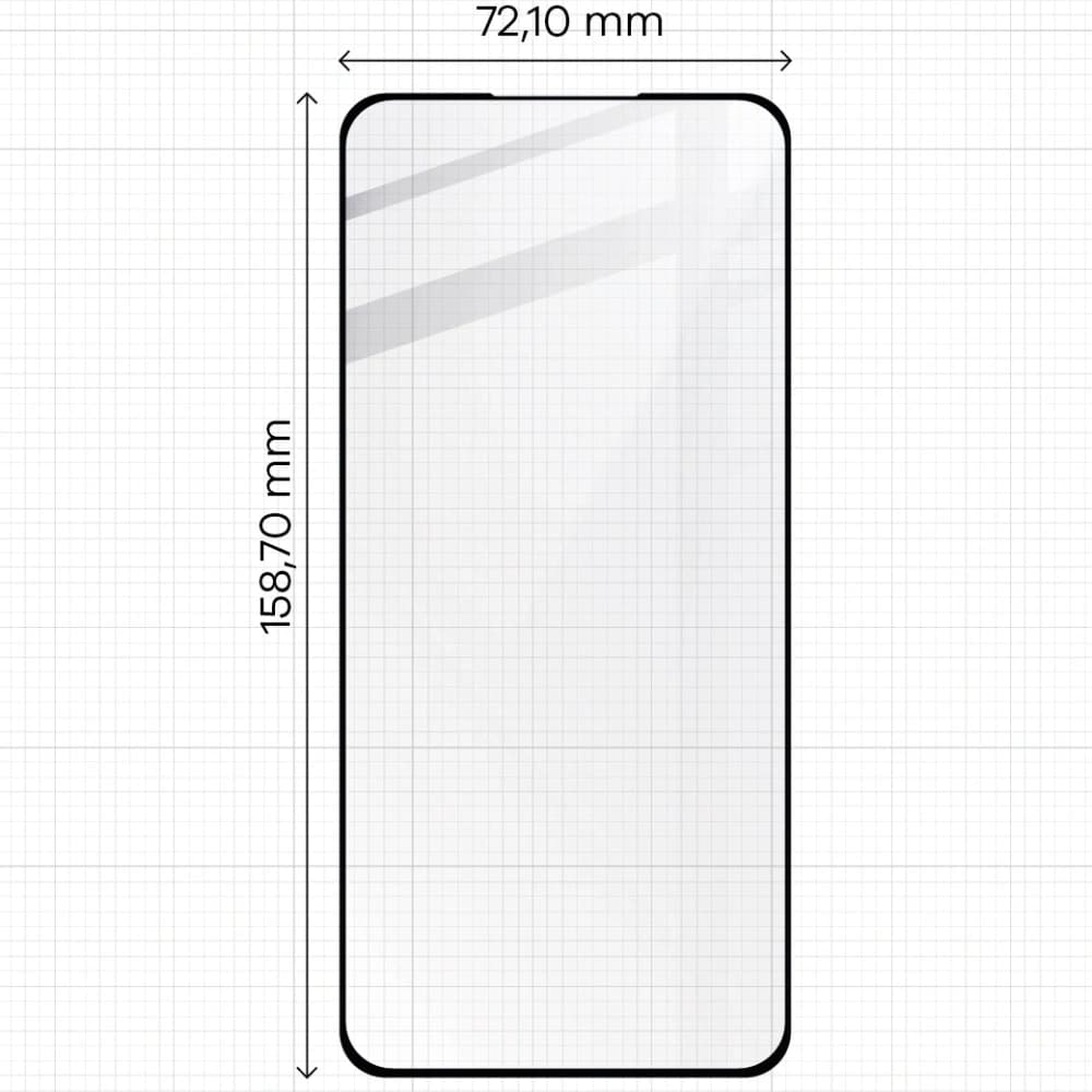 Bizon Glass Edge Xiaomi 13 Pro fekete - 2