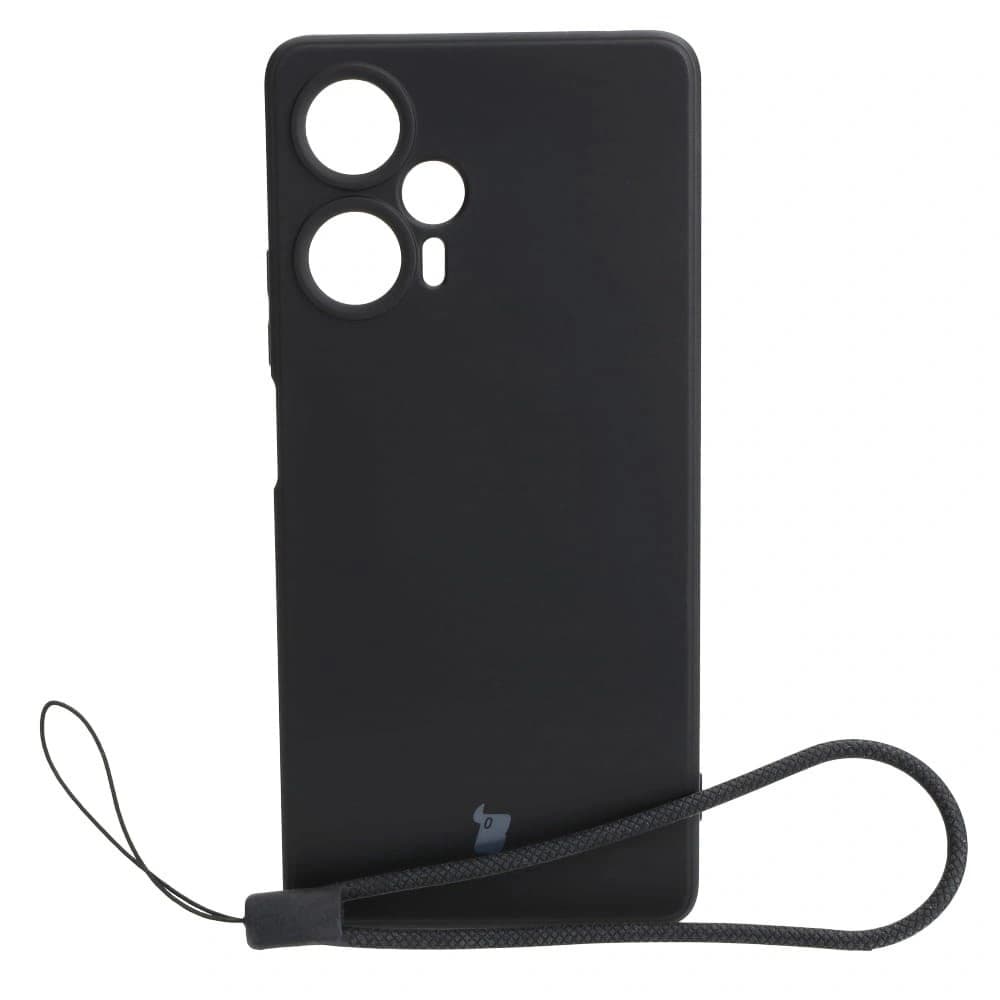 Bizon Case Silicone Sq Xiaomi Poco F5 black