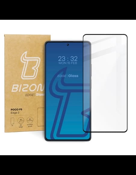 Bizon Glass Edge 2 POCO F5 black