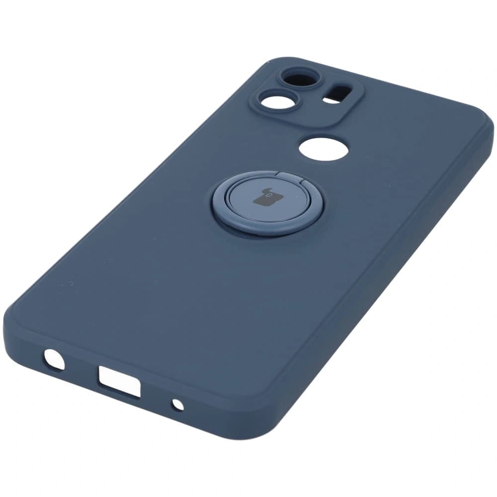 Bizon Case Silikonring Redmi A1 navyblau - 2