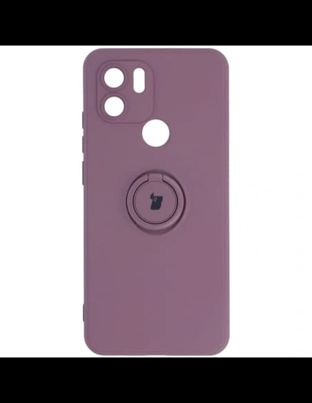 Bizon Case Silikonring Redmi A1 dunkelviolett