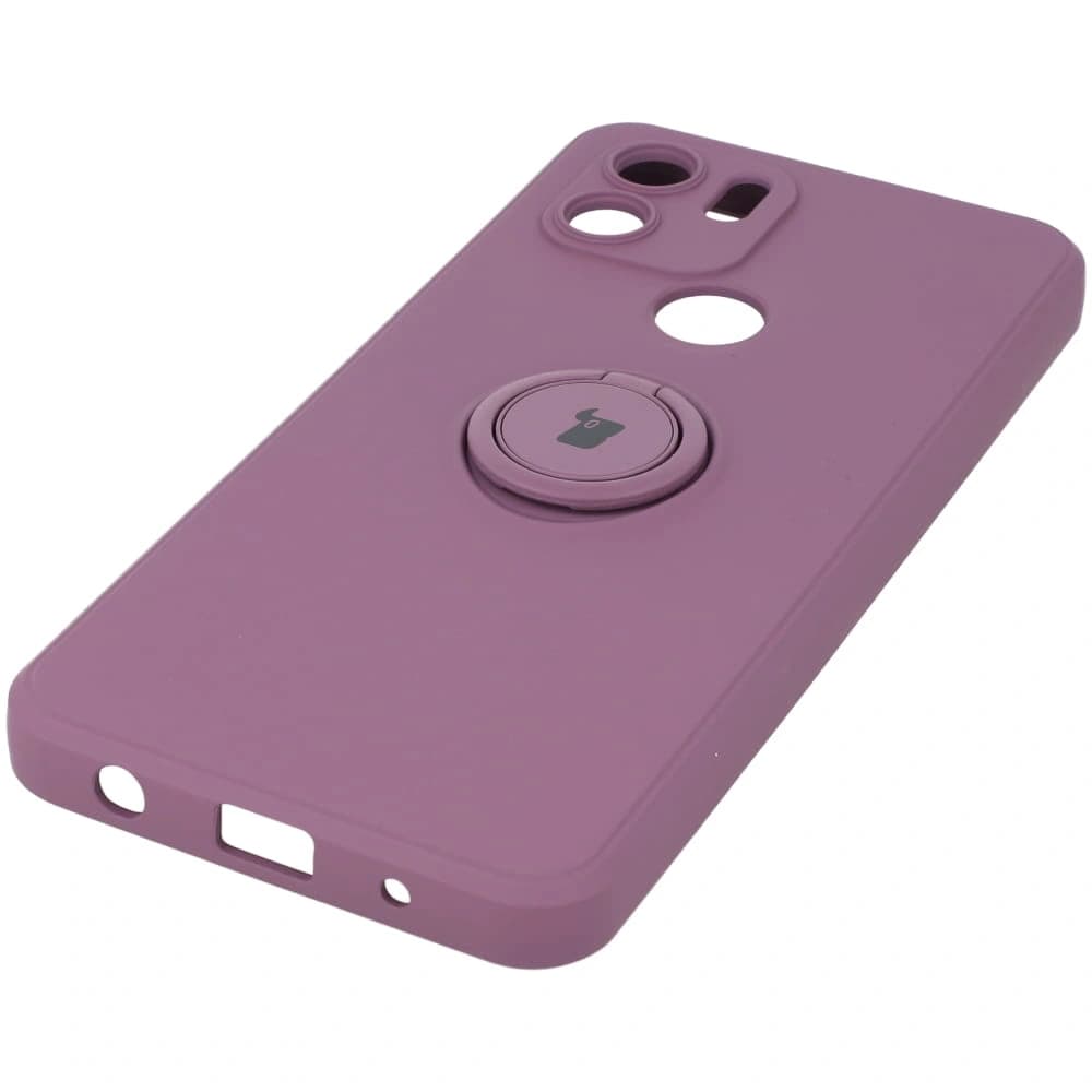 Bizon Case Silikonring Redmi A1 dunkelviolett - 2