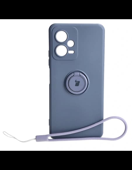 Bizon Case Szilikon Gyűrű Sq Xiaomi Redmi Note 12 5G/Poco X5 szürke