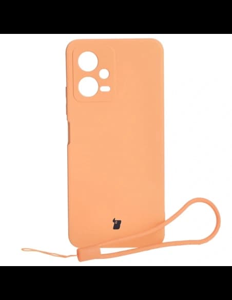 Bizon Case Silikon Sq Xiaomi POCO X5 Redmi Note 12 5G orange