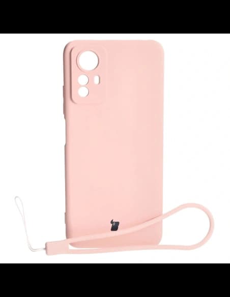 Bizon Case Silikon Xiaomi Redmi Note 12S hellrosa
