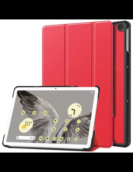 Etui Bizon Case Tab Croc do Google Pixel Tablet červené