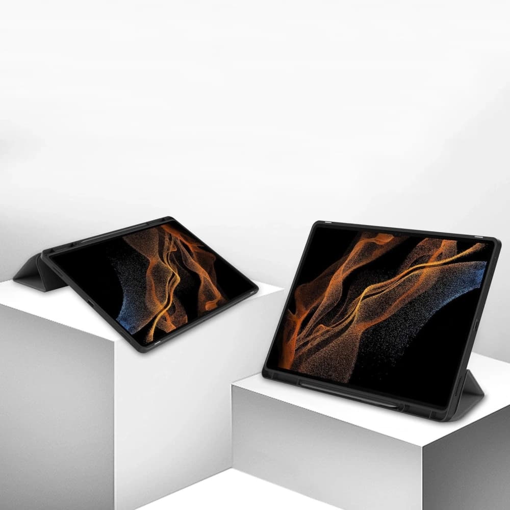 Bizon Case Tab Lizard Samsung Galaxy Tab S10 Ultra / S9 Ultra gri - 4