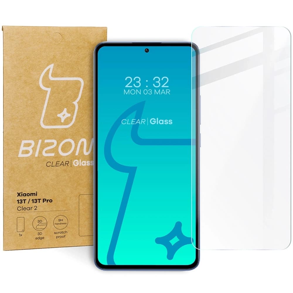 Bizon Glas Klar 2 Xiaomi 13T / 13T Pro