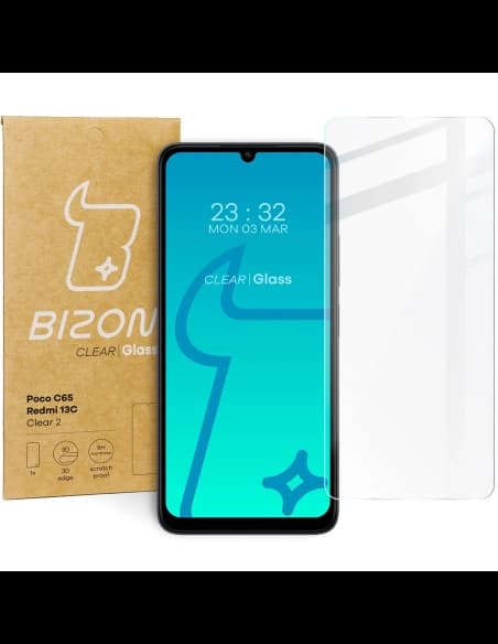 Bizon Glass Clear 2 Redmi 13C/13C 5G/Poco C65